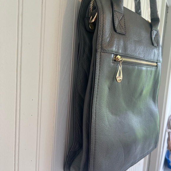 Kristen Bell for Erica Anenberg Large Leather Tote Bag - Picture 3 of 6